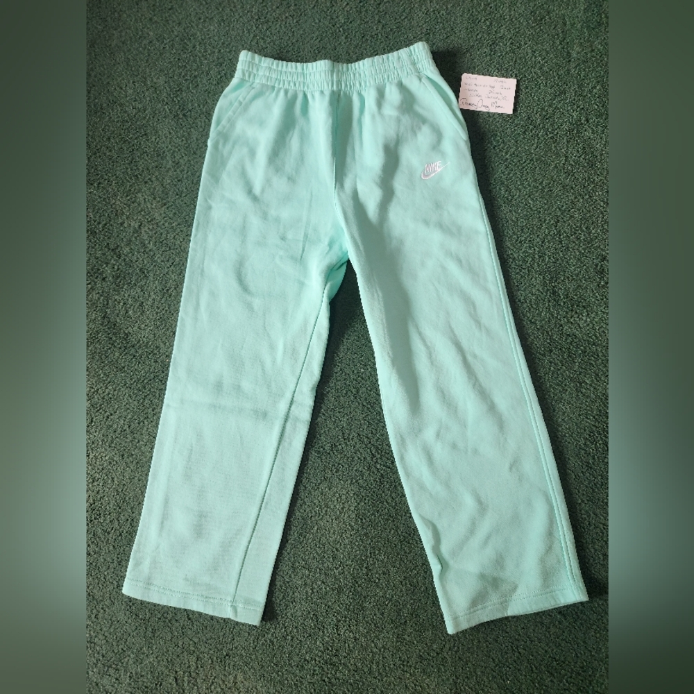 Nike girls club fleece track pants size XL NWOT